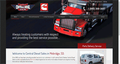 Desktop Screenshot of centraldieselsales.com